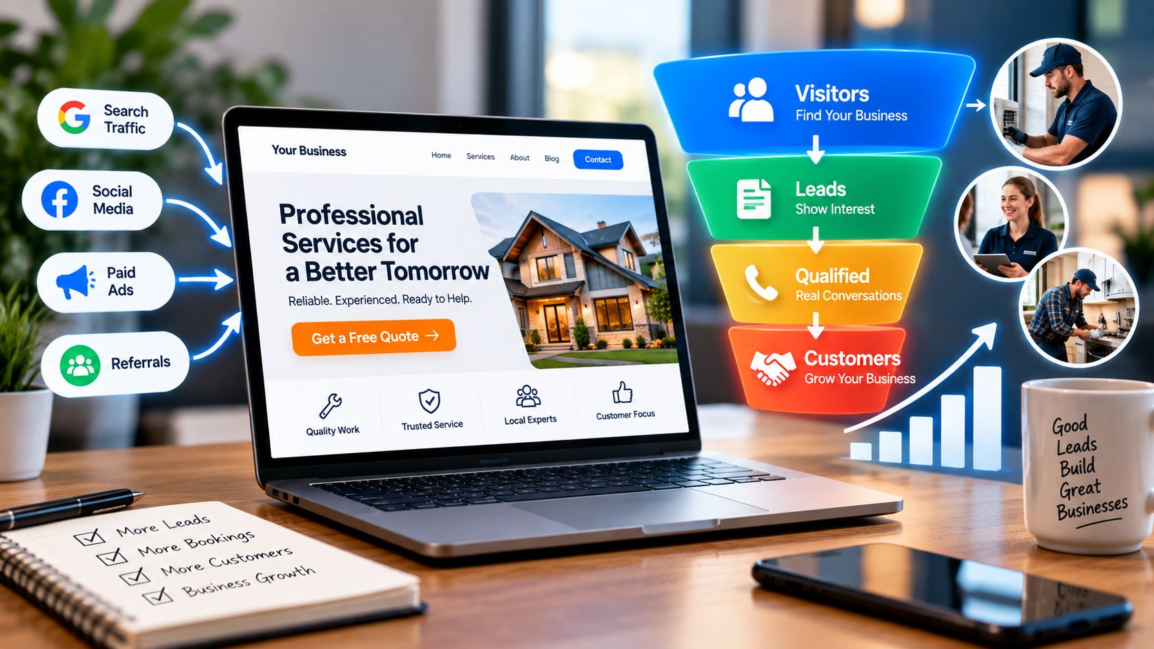 How Service Businesses Can Build a More Reliable Lead Generation System